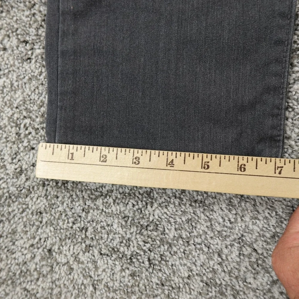 Banana Republic Jeans Mens 34X32 Black Denim Pants Traveler Slim Stretch Preppy‎